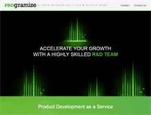 Tablet Screenshot of programize.com